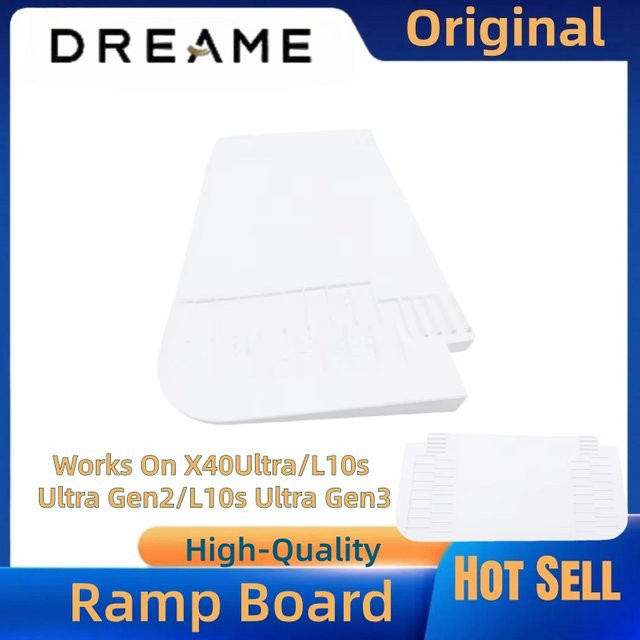 Dreame Original Ramp Board Neue Version für X40 Ultra L10s Gen2 und L10s Gen3 Roboter-Staubsauger Basisstation in Weiß - Bild 1