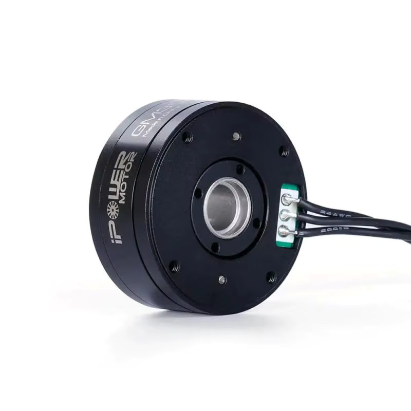 Iflight Ipower GM3506 130T bürstenloser Gimbal-Motor mit AS5048A Encoder-Hohlwelle in Schwarz zur Stabilisierung von SLR-Kameras - Bild 2