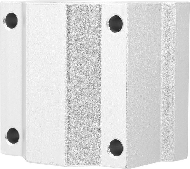 Koogeelife SC25UU 25 mm Aluminium-Linearbewegungs-Kugellager-Gleitblock CNC-Lineareinheit in Silber - Bild 1