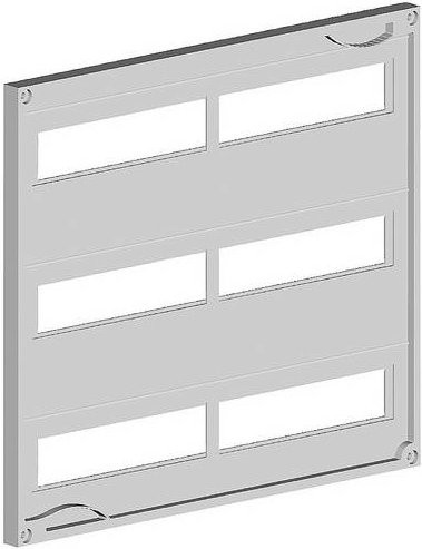 Siemens Feldabdeckung aus Kunststoff in Grau B: 25,0 cm, H: 45,0 cm, T: 12,5 cm - Bild 1