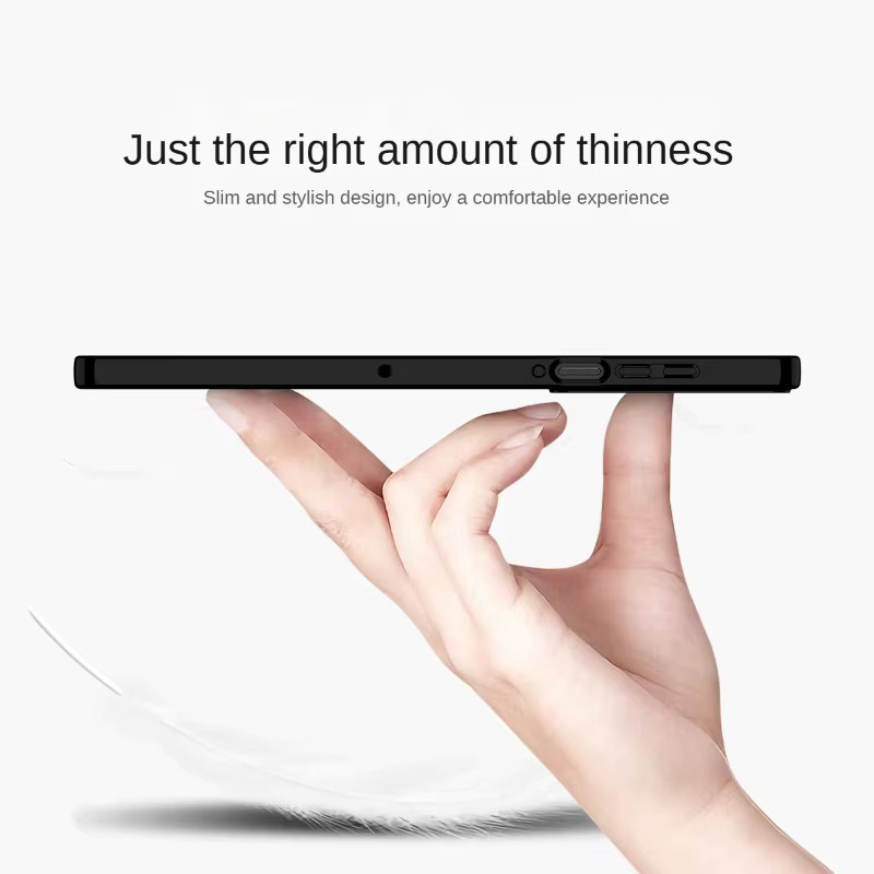 Silikon TPU Schutzhülle für Lenovo Legion Y700 2026 8,8 Zoll 5. Generation TB323FU in Schwarz - Bild 2