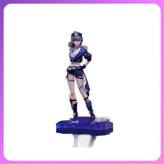 Bandai Anime-Figur Silberwolf, Mädchen, Sammlermodell, Bunt / Mehrfarbig - Bild 1