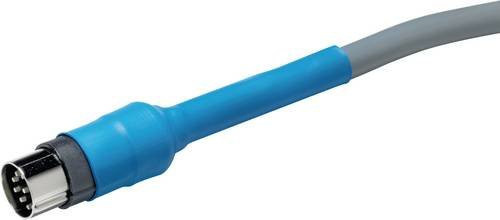 HellermannTyton Schrumpfschlauch ohne Kleber Blau 2,40 mm x 1,20 mm Schrumpfrate 2:1 10 m - Bild 1