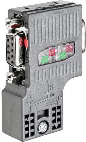Siemens SPS-Anschlussstecker 6ES7972-0BB52-0XB0 in Grau - Bild 1