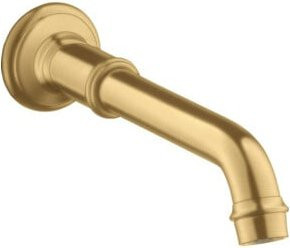 Hansgrohe Axor Montreux Wanneneinlauf in Brushed Gold Optik mit einer Ausladung von 166-220 mm - Bild 1