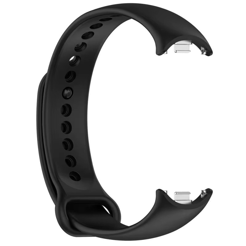 Xiaomi Silikonarmband für Mi Band 9, Mi Band 8, Schwarz - Bild 3