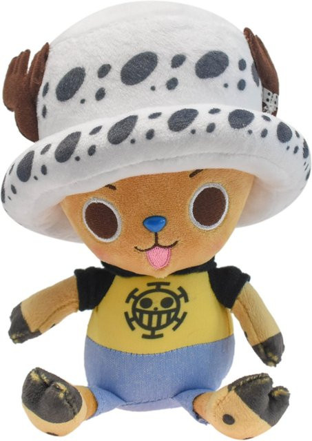 Binchi Cultural Supplies One Piece Monkey D. Luffy, Trafalgar D. Water Law, Tony Tony Chopper und Luffy, Plüschtiere, 25cm, ab 3 Jahren - Bild 1