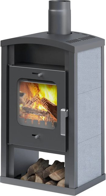 Accente Umea 4.0 GTS Kaminofen in Granit Grau mit 6 kW Leistung - Bild 1