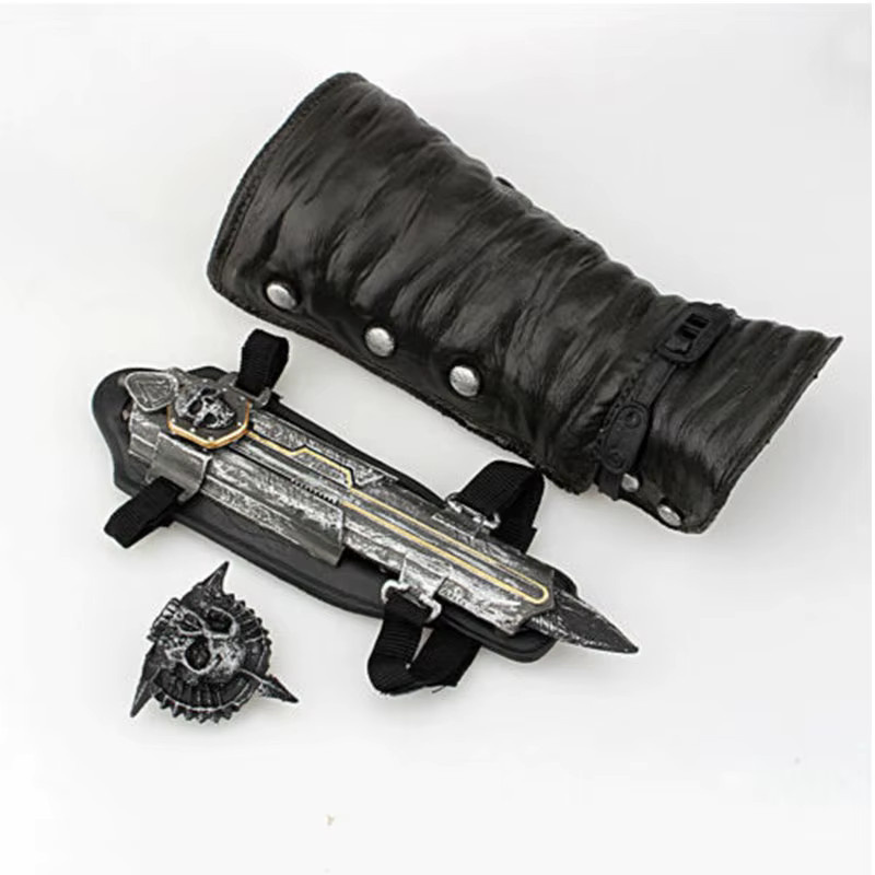 COSNYC Assassin's Creed Hidden Blade Sleeve Schwertfigur, Schwarz - Bild 2