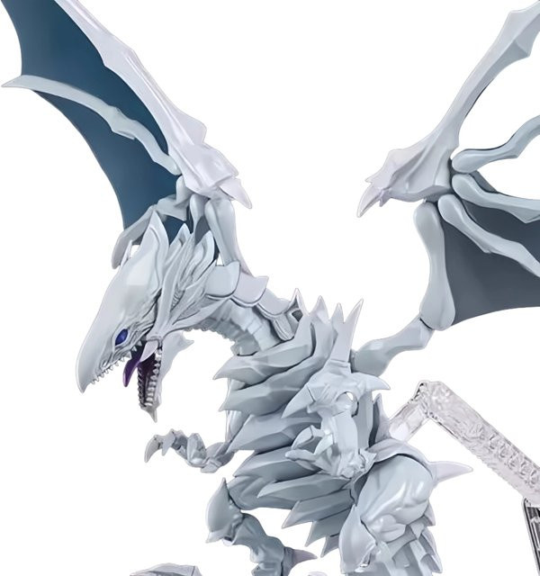 Bandai Yu-Gi-Oh Arrogant Dragon Blue-Eyes White Dragon, Montagemodellfigur - Bild 1