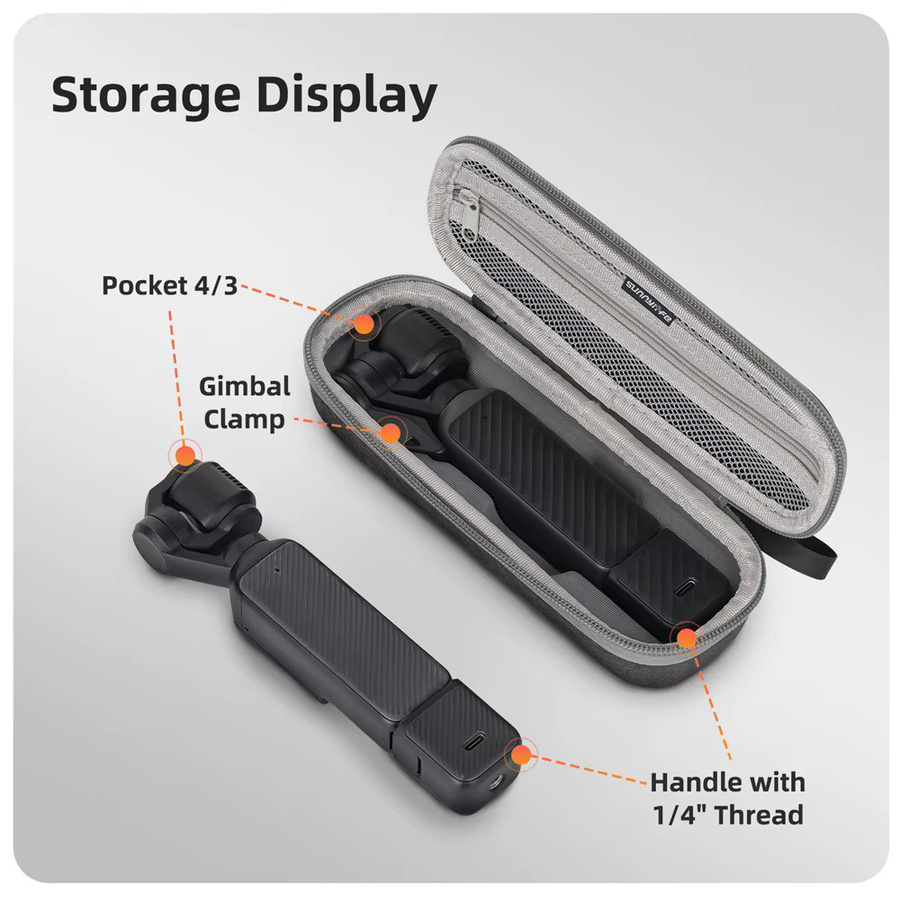 Tragbare Schutztasche für DJI OSMO Pocket 4 und Pocket 3 Reise-Aufbewahrungsbox und Kamera-Tasche für Zubehör - Bild 4