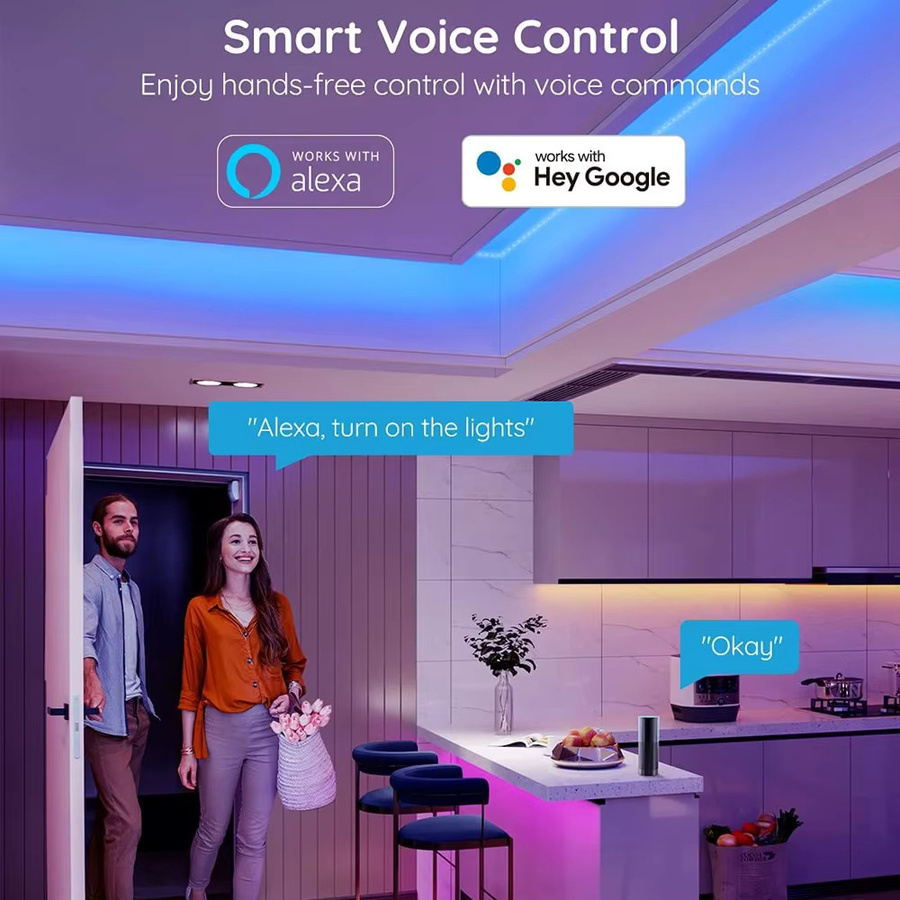 Tuya Zigbee Smart LED-Controller Dimmer für einfarbige, CCT, RGB, RGBW und RGB+CCT LED-Streifen, kompatibel mit App, Alexa und SmartThings - Bild 2