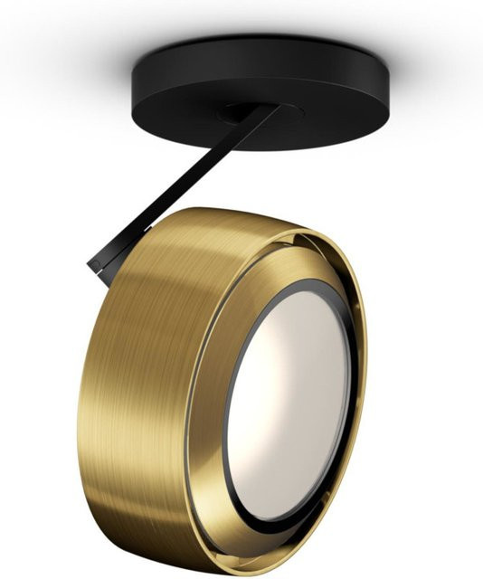 Occhio Più R alto 3d up VOLT LED-Deckenstrahler in Bronze und Schwarz matt mit Glas-Cone und warmweißem Licht (2700K) - Bild 1