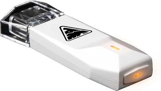 Nova-Sync Universeller Wireless-Controller-Adapter mit Bluetooth für Nintendo Switch, PC und PlayStation, Weiß/Transparent - Bild 1