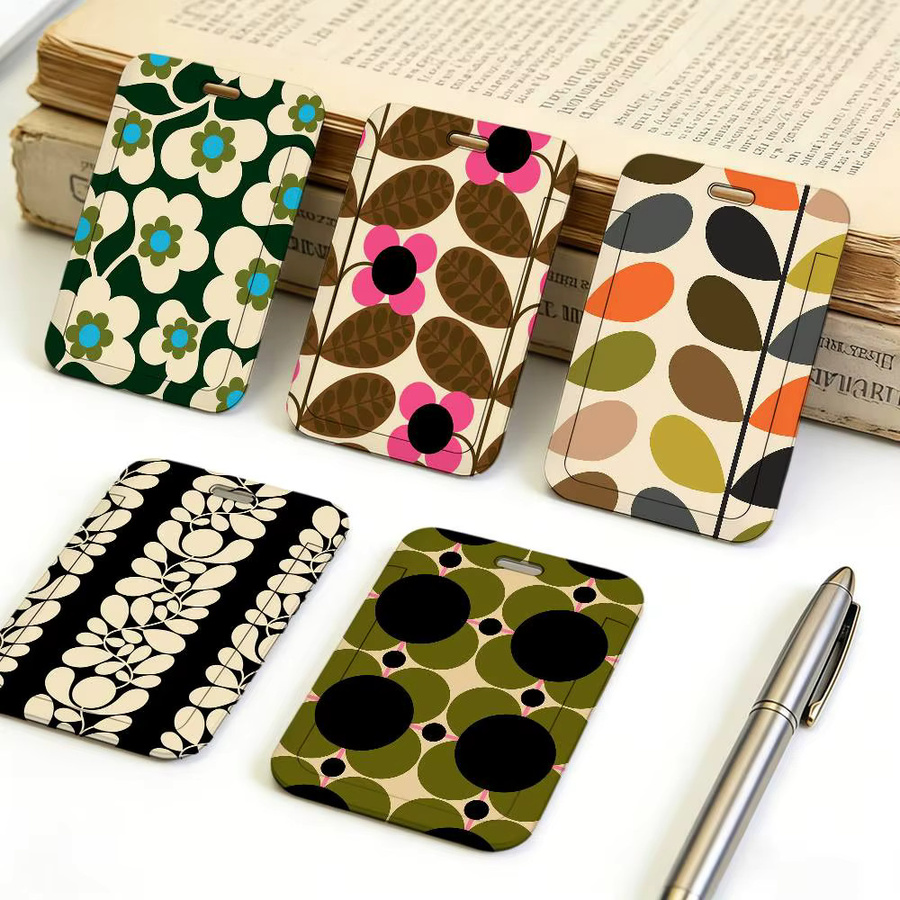 K-KielyS-ES Namensschild-Etui mit Blumenmuster und weichem Halsband in Multicolour aus Kunststoff - Bild 2
