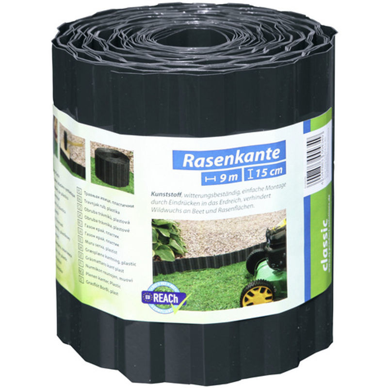 FLORAWORLD Rasenkante aus PET in Grau, H x L: 15 x 900 cm - Bild 2