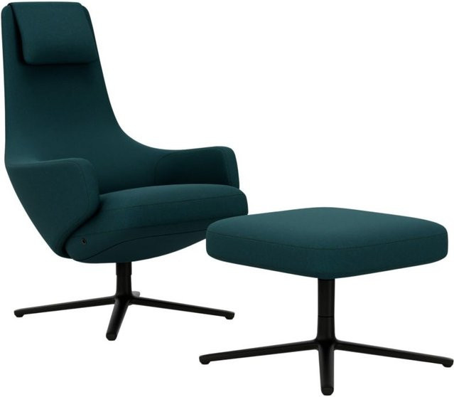 Vitra Repos Sessel mit Ottoman - Bild 1