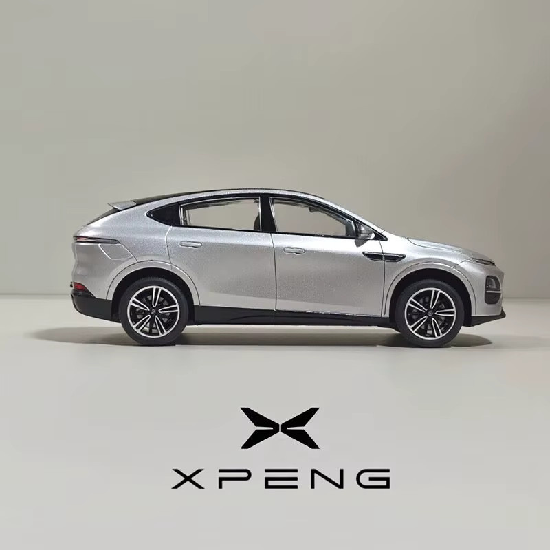 WELLY XPENG G6 Coupé SUV, Elektro-Sportwagen Modell, 1:64, Metall, Grau - Bild 2