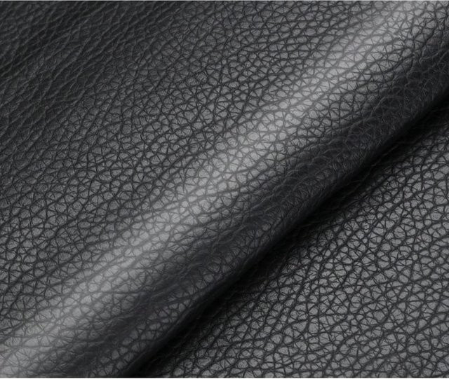 Selbstklebende Reparaturflicken aus PU-Leder für Sofa, Kleidung und Autositze, Farbe: Schwarz, Breite: 10 cm, Länge: 20 cm - Bild 1