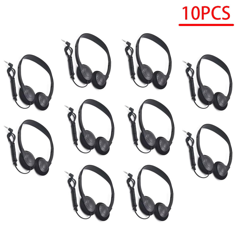 occkic Wired Stereo Kopfhörer mit Noise Cancelling und Mikrofon, Schwarz, für PC und Laptop - Bild 2