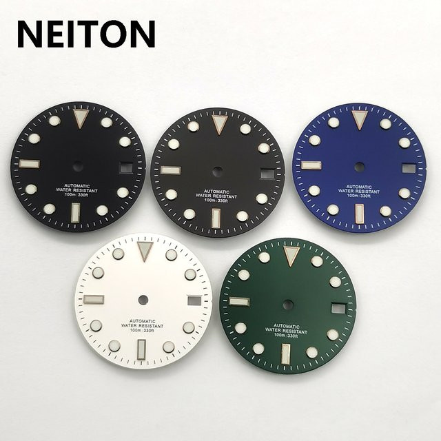 NEITON Zifferblatt, 28,5 mm, blau, Unisex - Bild 1