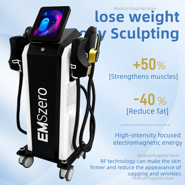 EMSzero RF 6500W 15 Tesla EMS Schlankheitsmaschine, 4 Handstücke - Bild 1