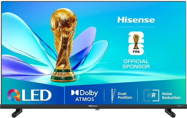 Hisense 40A5Q QLED Smart-TV Full HD, 100 cm, Schwarz - Bild 1