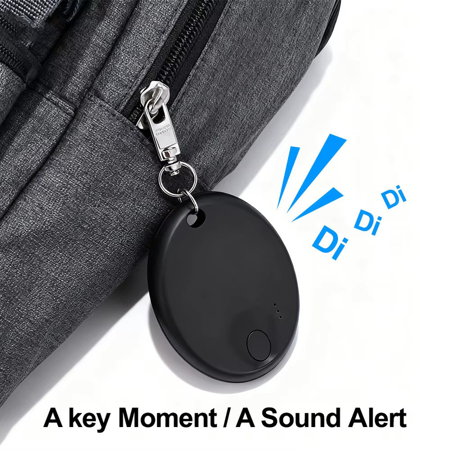 Dual System Smart Tag Google Find My Device GPS-Tracker für Android und iOS in Schwarz - Bild 3