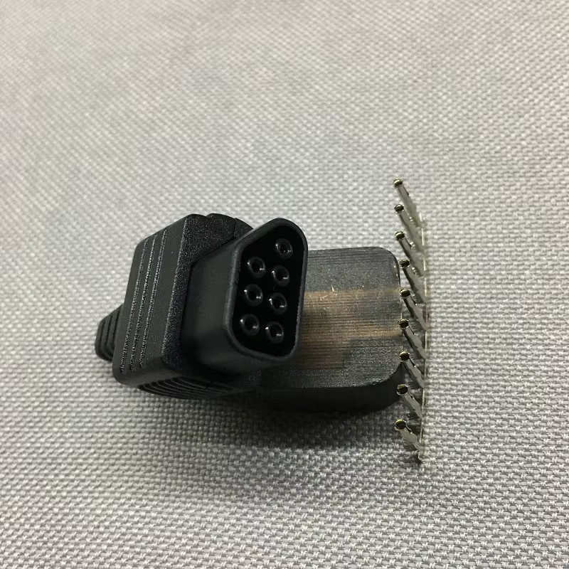 YGCDO 7-PIN Steckverbinder für NES Spielcontroller Kabelreparatur in Schwarz - Bild 2