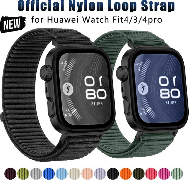 Huawei Uhrenarmband Nylon, Textil/NATO, Unisex - Bild 1