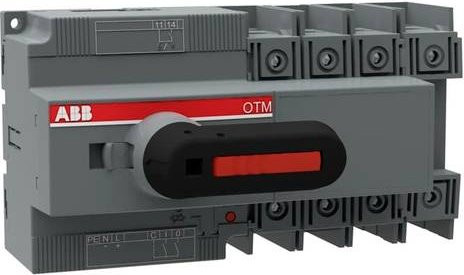 ABB OTM63F4M230V Lasttrennschalter 63A 750V in Schwarz und Grau - Bild 1
