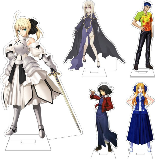 Bandai Fate/stay night Acryl-Figur Standplatte, 16cm - Bild 1