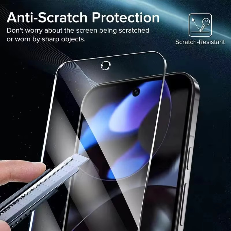 AKABEILA HD Panzerglas Displayschutz transparent für Google Pixel 10 Pro XL, Pixel 9 Pro XL, Pixel 10, Pixel 9 und Pixel 8 Pro - Bild 5