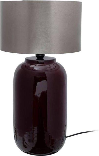 Kayoom Tischleuchte aus Eisen in Silber und Lila mit E27 Fassung, B/H/T: 31 x 57,5 x 31 cm - Bild 1