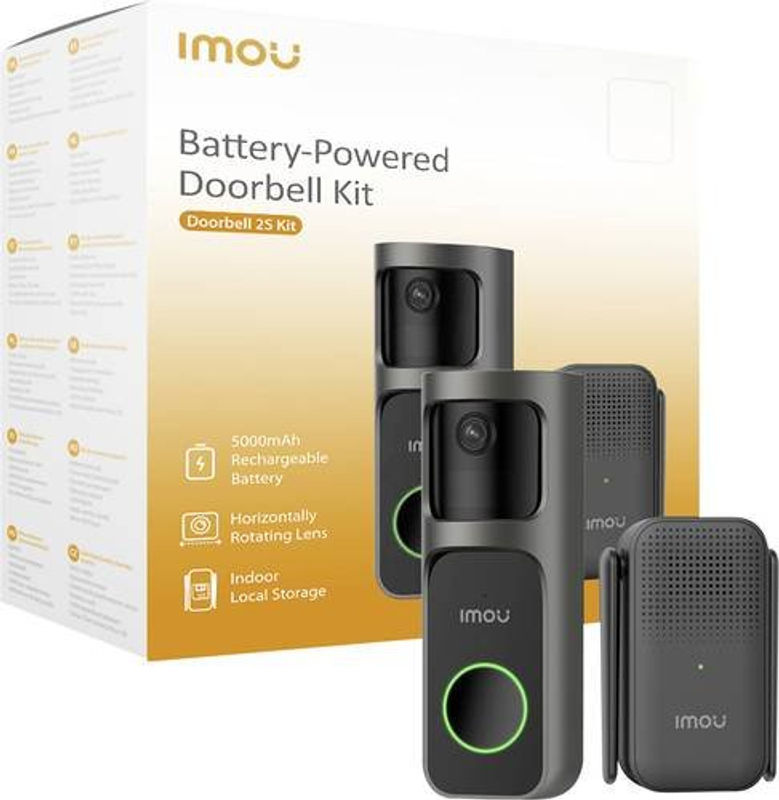 IMOU DB2S Kit Video-Türsprechanlage WLAN Komplett-Set - Bild 2