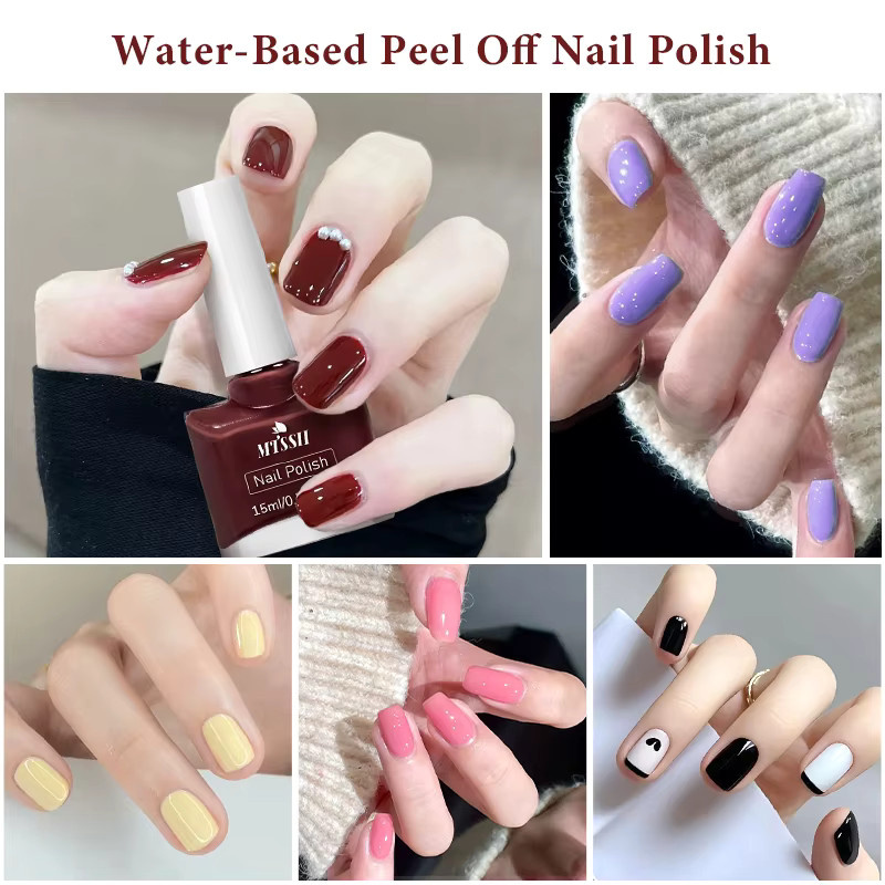Mtssii Nagellack, wasserbasiert, glänzend, 15 ml, Unisex - Bild 5