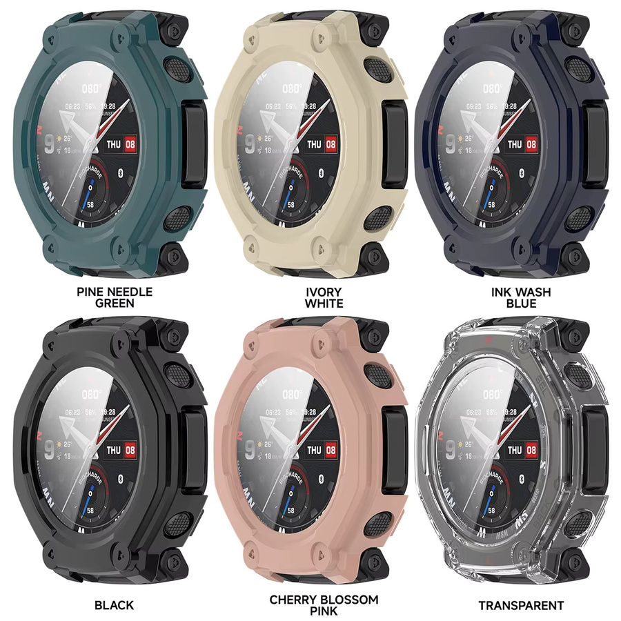 FancyWrist Smartwatch-Zubehör für Amazfit T-rex3 Pro, Edelstahl, Schwarz - Bild 2