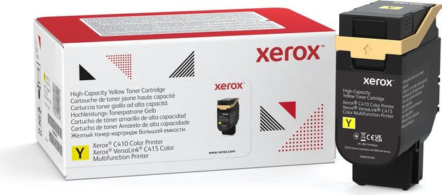 Xerox Original Tonerpatrone Gelb für Xerox C410 und VersaLink C415/DN - Bild 1
