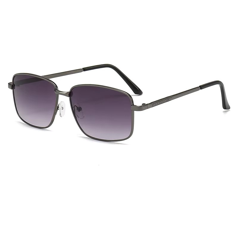 BOLGARENI Sonnenbrille, randlos, rechteckig, Metall - Bild 2