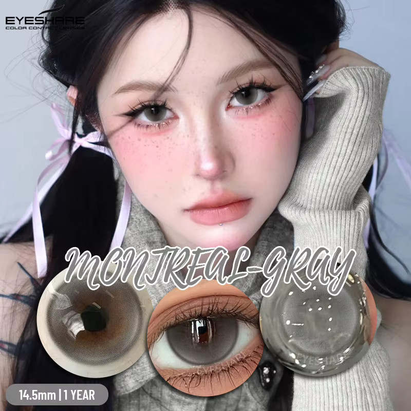EYESHARE Kontaktlinsen, 1 Paar, Rosa, Lila, Blau - Bild 2