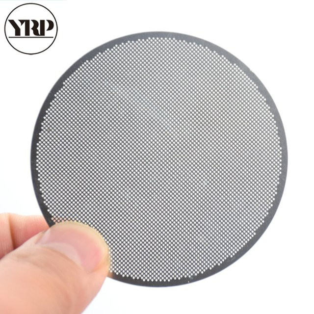 YRP Edelstahl Kaffee Filter aus Metall für French Press und Aeropress, Silber, Feinmaschiges Sieb - Bild 1