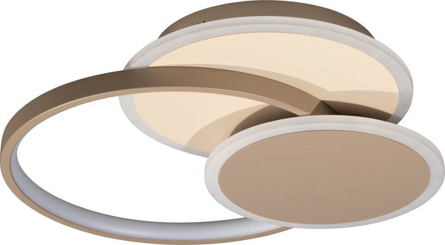 FISCHER & HONSEL Deckenleuchte TOMO in Dark-Greige, dimmbar, LED, Metall - Bild 1