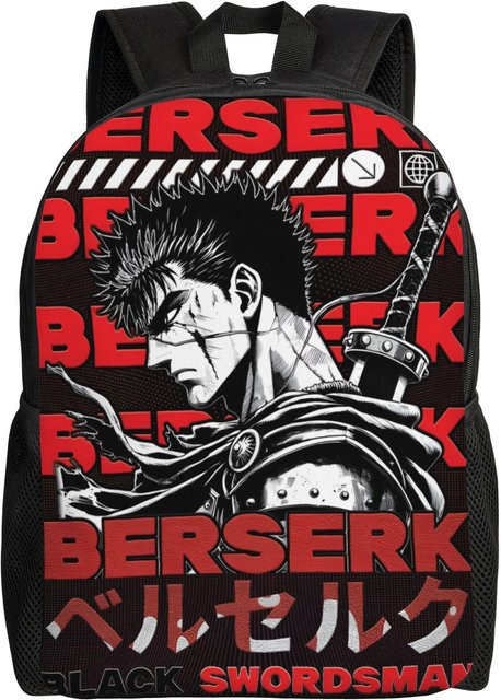 Bandai Laptop-Rucksack für Herren und Damen in Schwarz - Bild 1