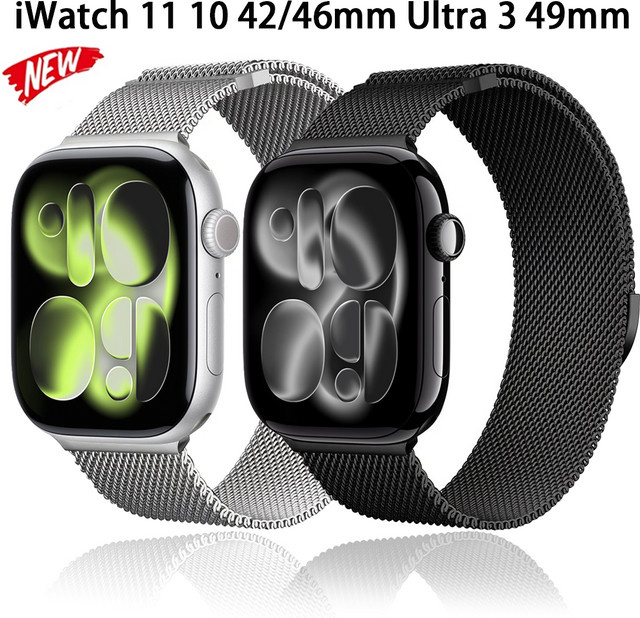 Milanaise-Magnetschlaufenarmband für Apple Watch, Unisex - Bild 1