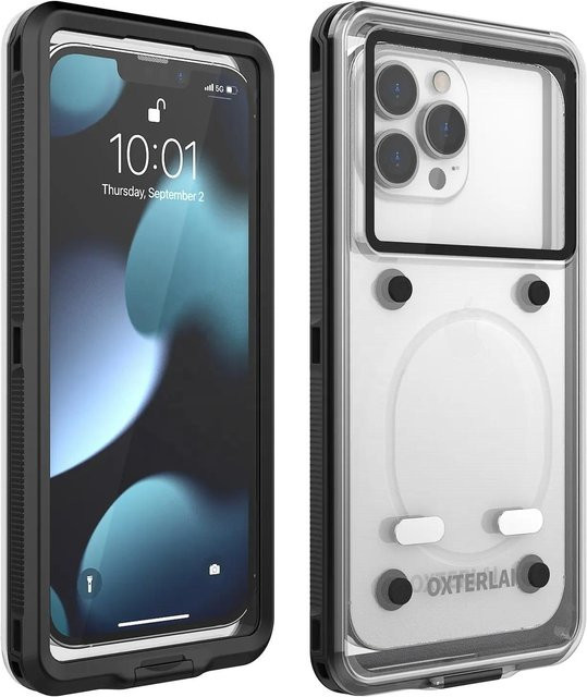 Weft Stoßfeste und wasserdichte Schutzhülle für Nothing Phone 1, Transparent - Bild 1