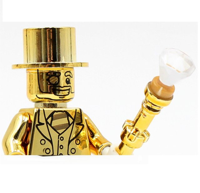 Hot Toys Goldene Mini Action Figur, Kunststoff - Bild 1