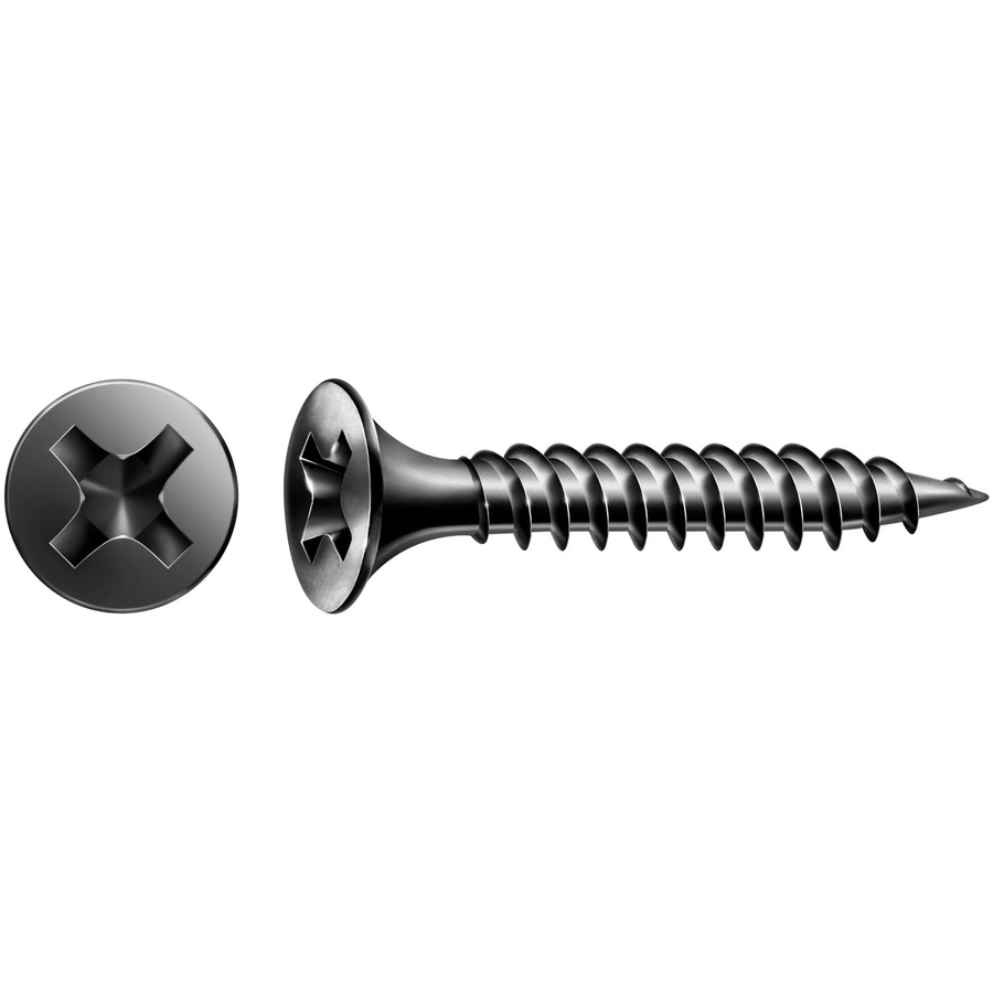 Spax Gix Typ A Schrauben mit Phillips-Antrieb, Farbe: Schwarz, Durchmesser: 3,9 mm, Länge: 35 mm, 150 Stück - Bild 2