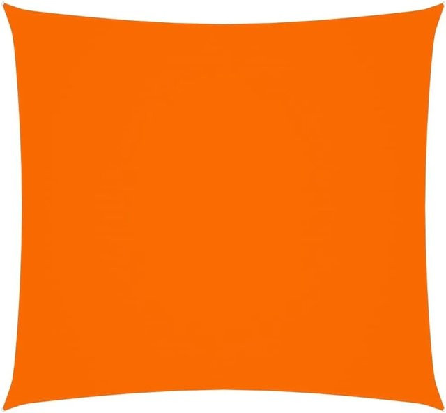 Furnicato Sonnensegel aus Oxford-Gewebe quadratisch in Orange, B/T: 400 x 400 cm - Bild 1