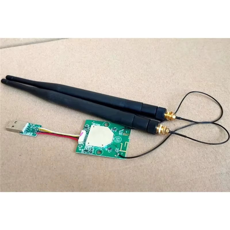 FEDI Hochleistungs RTL8812AU 5G WLAN-Netzwerkkarte für Kali Linux und Raspberry Pi mit USB-A Anschluss zur drahtlosen Bildübertragung - Bild 2