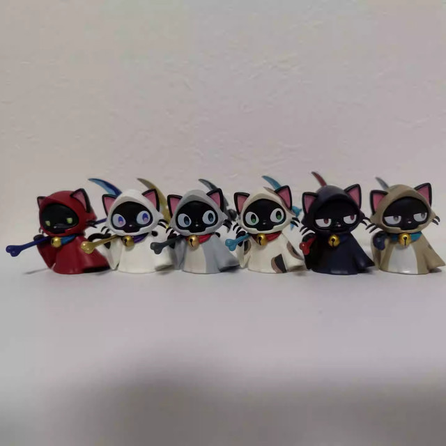Banpresto Katzen-Blindbox, niedliche Figur, Desktop-Ornament - Bild 1